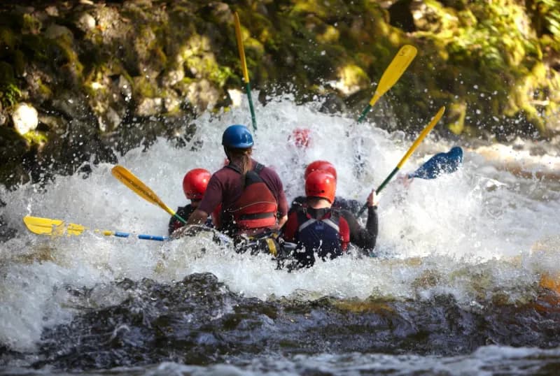 rafting activity