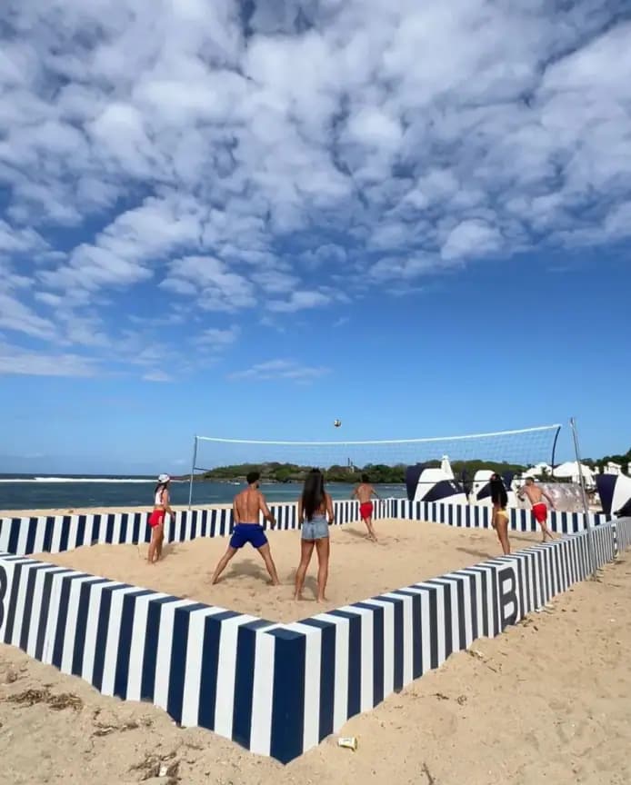 le bleu volly