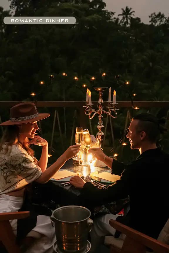 romantic dinner